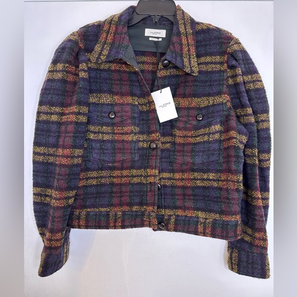 NWT Isabel Marant Leiko Wool Coat, Size 40 / US 8 - Picture 11 of 16